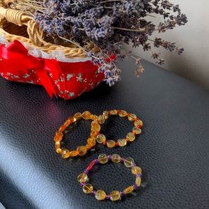 Handcrafted Citrine bracelets